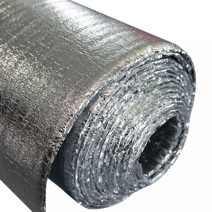 100cm 120cm 125cm Insulação de piso Subposição Termal Alumínio Foil espuma de isolamento 1